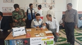 برپایی میز خدمت در مصلی نماز جمعه شهرستان ایجرود به مناسبت هفته دولت 