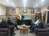 دیدار مدیر شبکه بهداشت و درمان ابهر با فرمانده انتظامی شهرستان به مناسبت هفته نیروی انتظامی