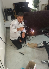 تلاش کارکنان اورژانس خرمدره در بهسازی و ارتقای امکانات پایگاه بهارستان