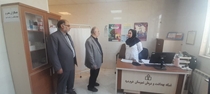 بازدید معاون بهداشت دانشگاه علوم پزشکی زنجان از مرکز خدمات جامع سلامت شماره 2 خرم‌دره